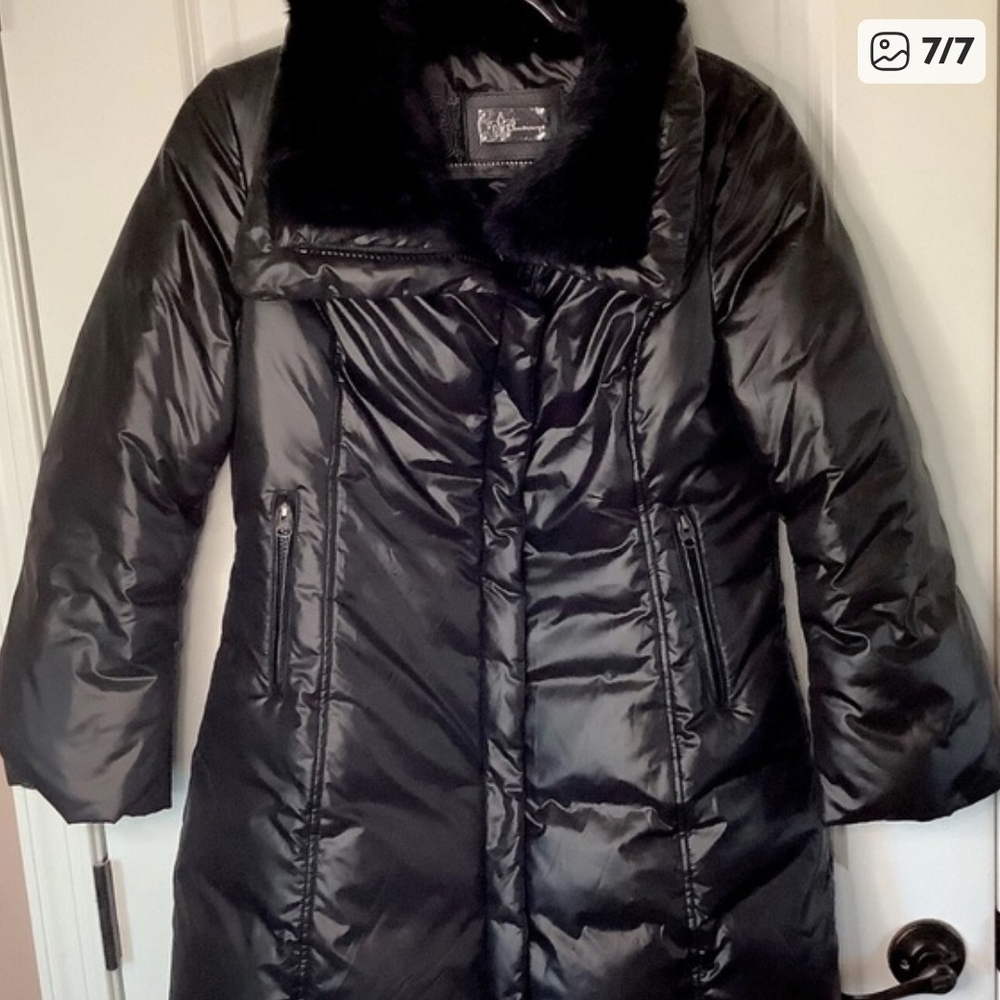 SALE Mackage Black Puffer Coat